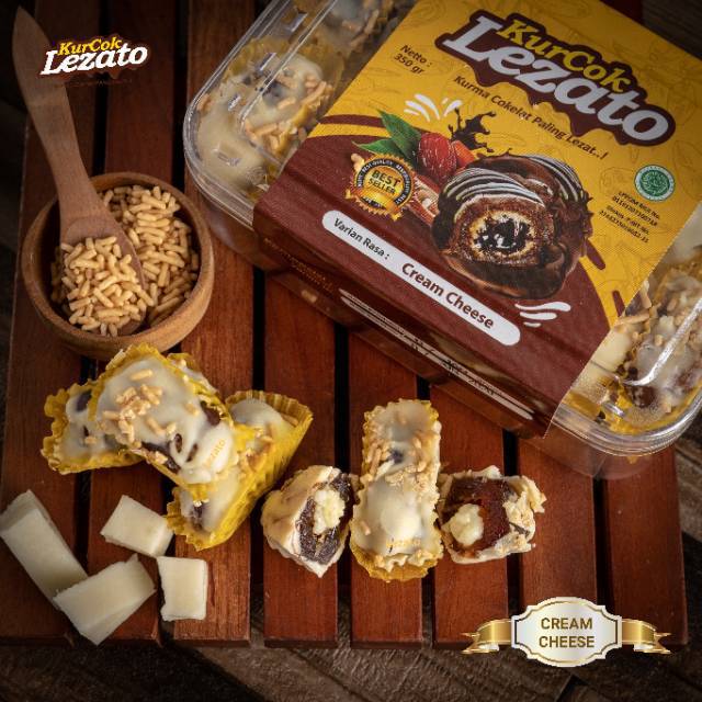 

KurCok Cream Cheese Lezato / Kurma Cokelat / Coklat