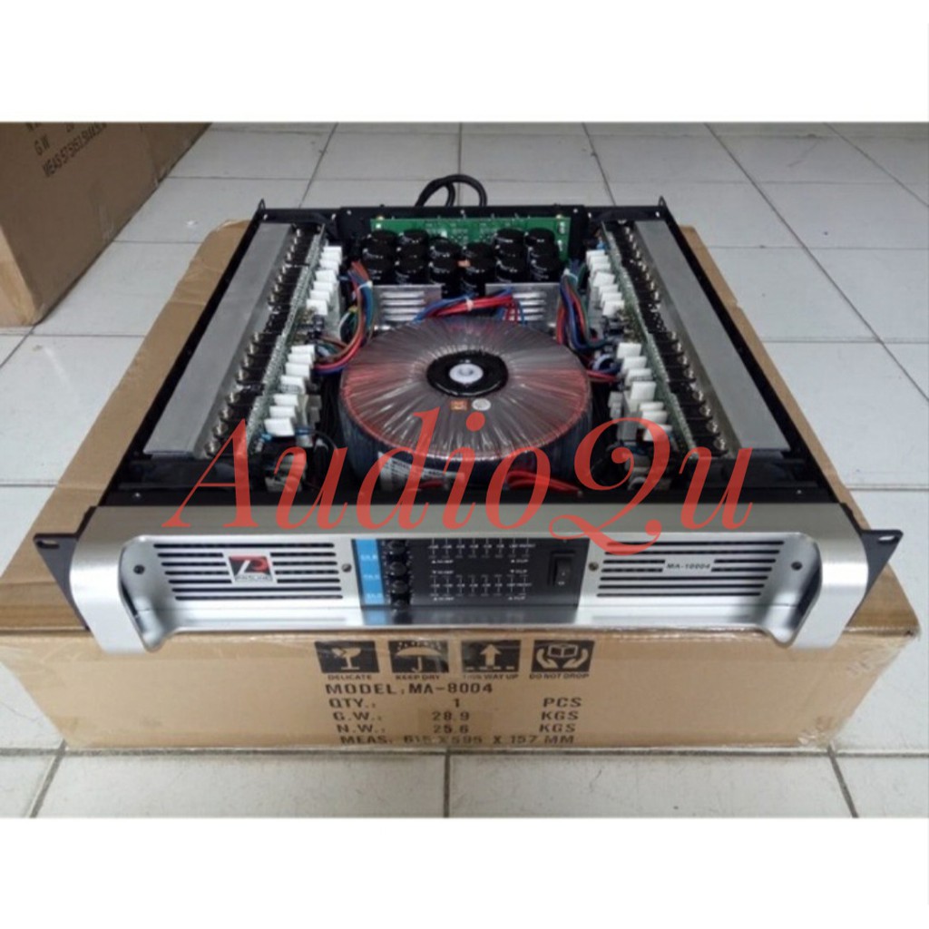 Power Amplifier Pasline MA 8004/ MA8004 Profesional Audio 4X800w