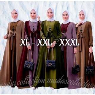 Baju Gamis Isyana Dress Terbaru 2022  Baju Kondangan Wanita Kekinian Long Muslim Busui Friendly #0