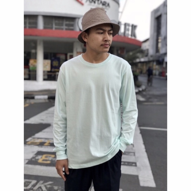 Kaos Polos LENGAN PANJANG Pria / Kaos Pria /Kaos Polos Panjang / Kaos Pria