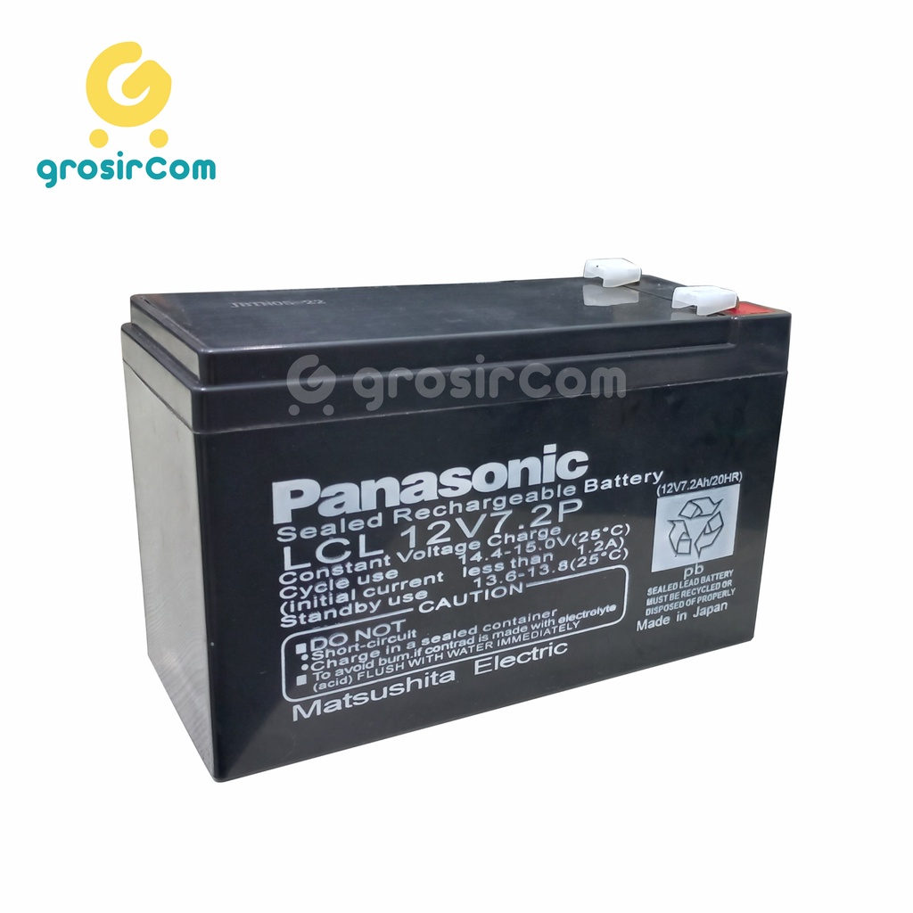 BATERAI UPS PANASONIC HIGHQUALITY 12V 7.2AH