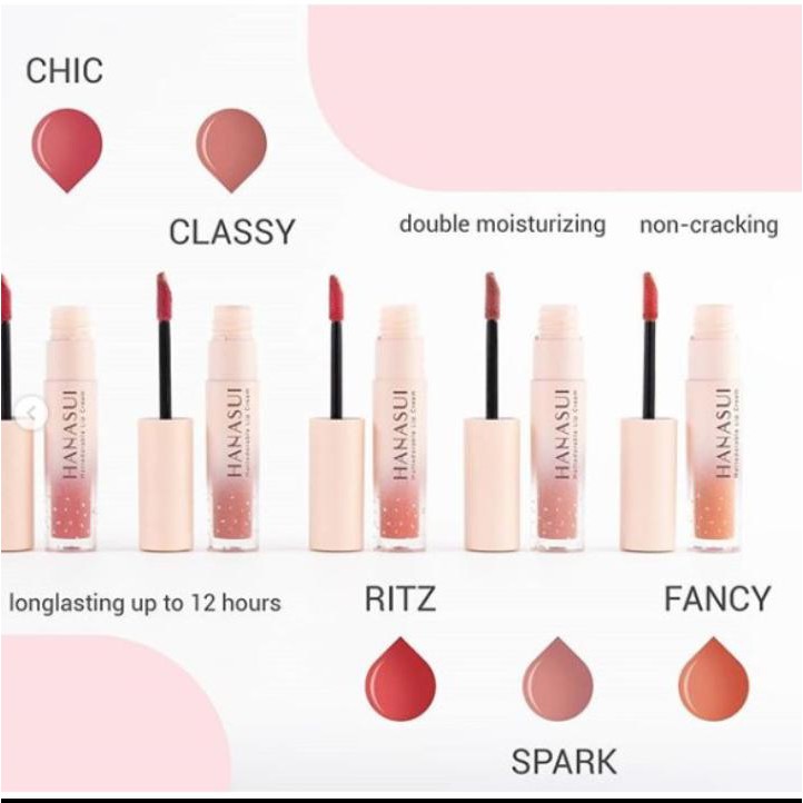 HANASUI MATTEDORABLE LIPCREAM 01-16