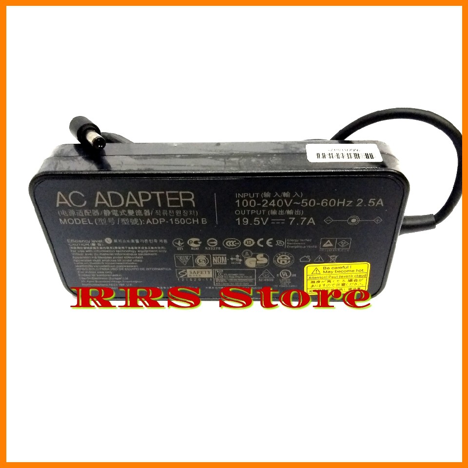 Adaptor Laptop Asus ROG G750 19.5V 7.7A ~180W 5.5mm*2.5mm For Asus G750JX-DH71-CA For Asus G750JX-QS71-CB Asus G750JX-CV038H Asus G750JX-T4199H Asus G750JX-T4167H Asus G750JX-T4166H Asus G750JX-T4070H Asus G750JX-T4057H Asus G750JX