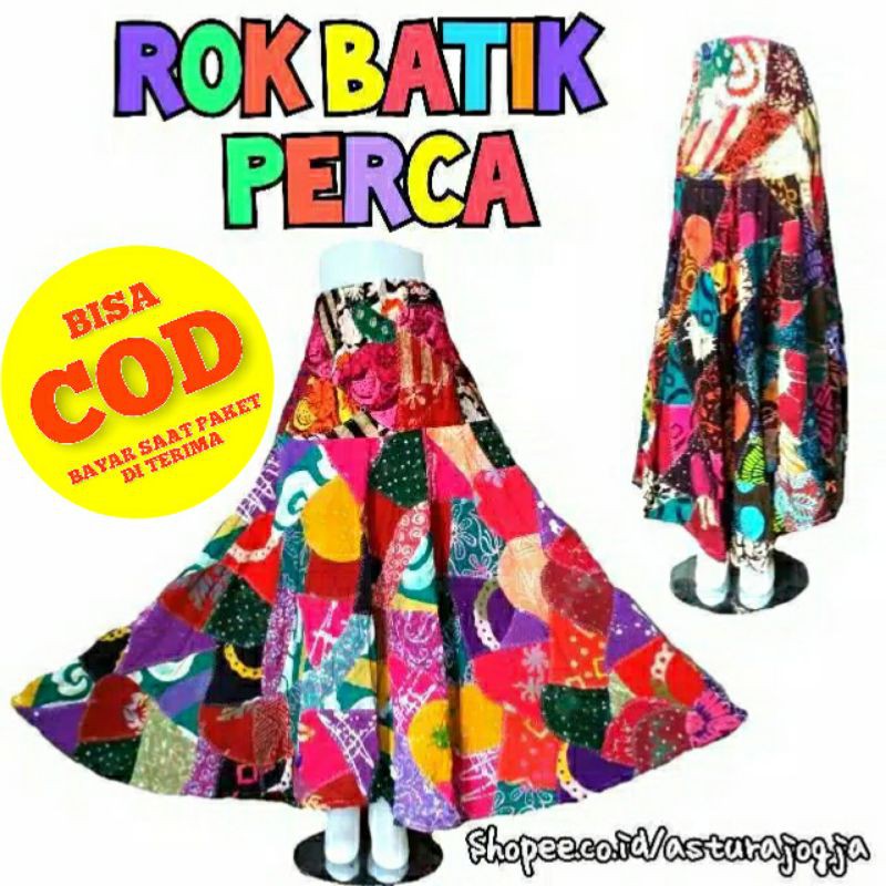 Rok Panjang Batik Perca Cutbrey Shopee Indonesia