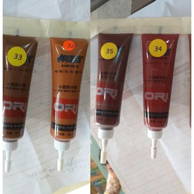 Dempul HPL / Tusir HPL / Dempul warna Pinggiran HPL, bukan Spidol HPL