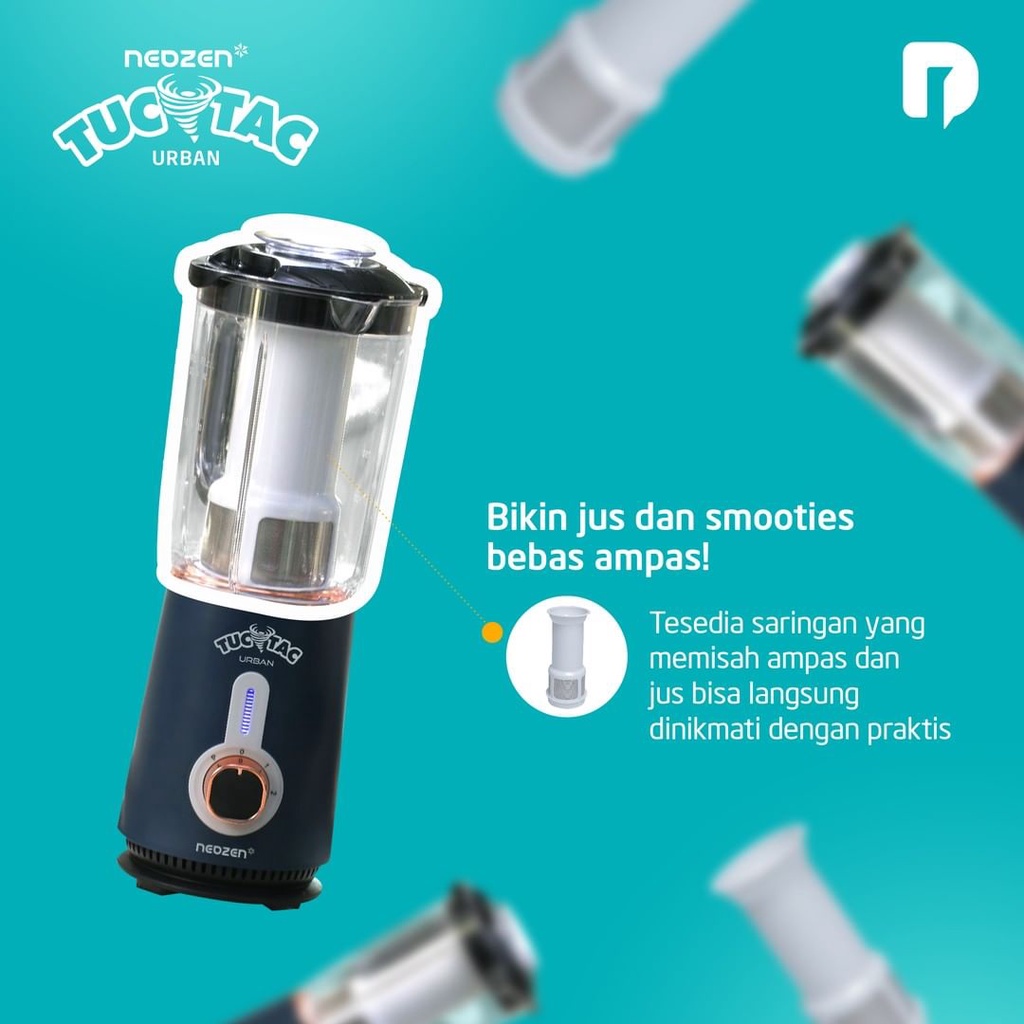 Neozen Tuc Tac Urban Blender Smoothies Bumbu Dapur