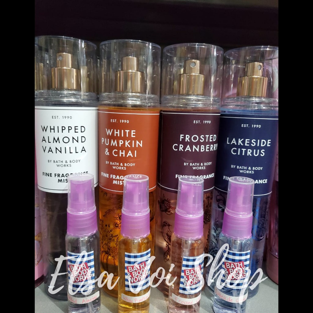 Share In Body Mist BBW Bath and Body Works Vol. Edition 2020