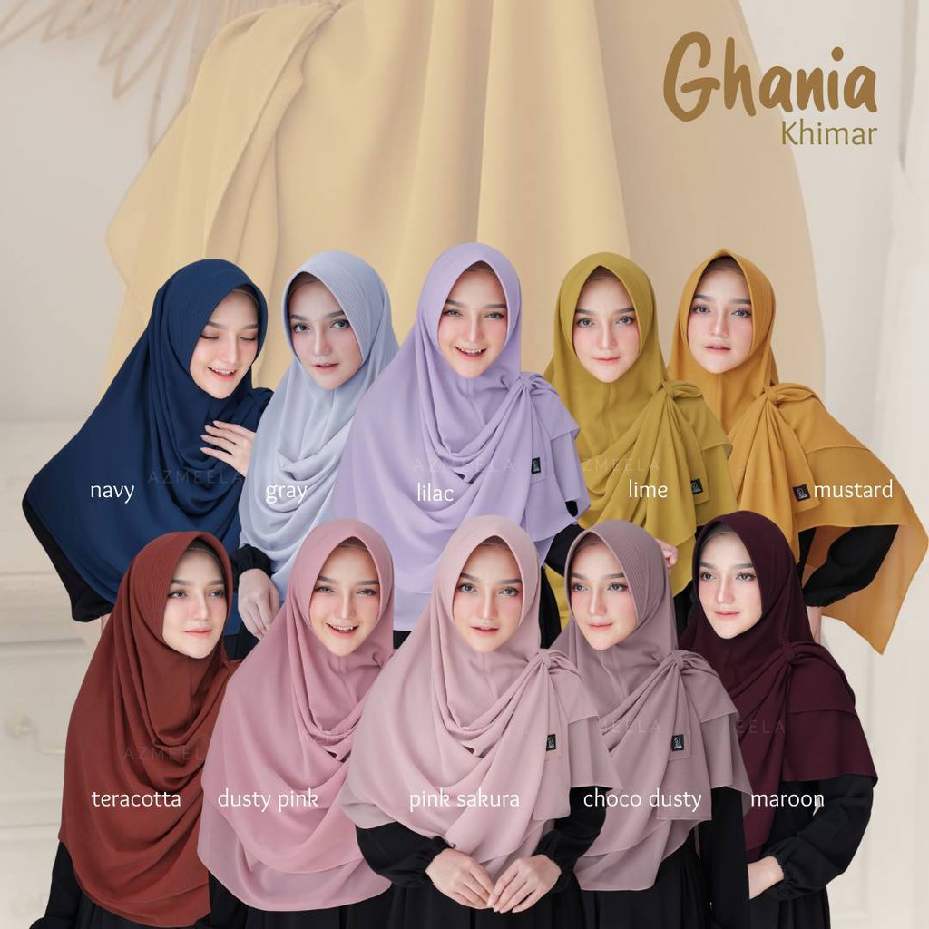 GHANIA BY AZMEELA - HIJAB INSTAN AZMEELA