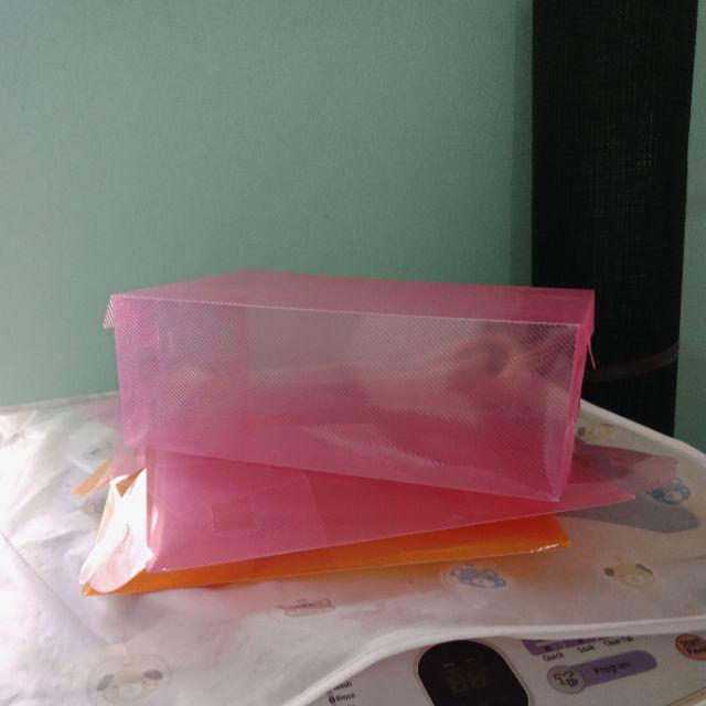Kotak Sepatu Transparan / Diy Transparent Shoe Box