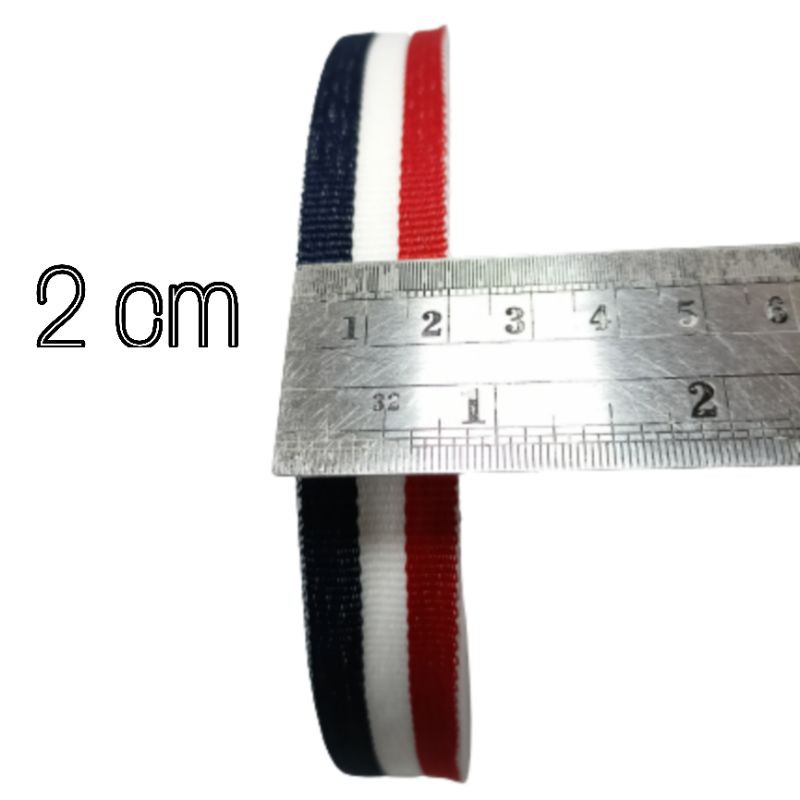 Pita Motif Bendera Belanda Polyster 25M - Kualitas Tinggi &amp; Cocok untuk DIY Dekorasi