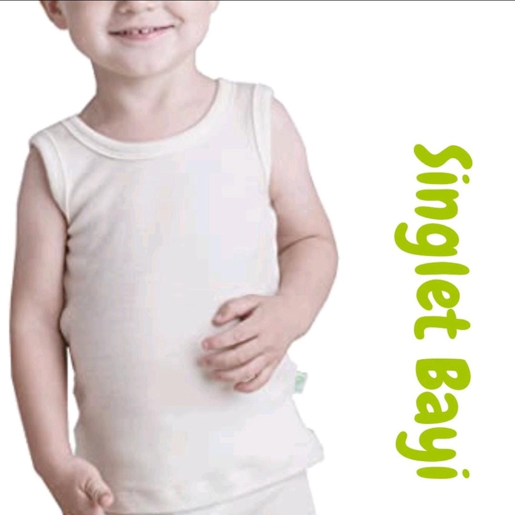 Kaos Dalam Singlet Anak Bayi Balita Kecil Besar - Jumbo