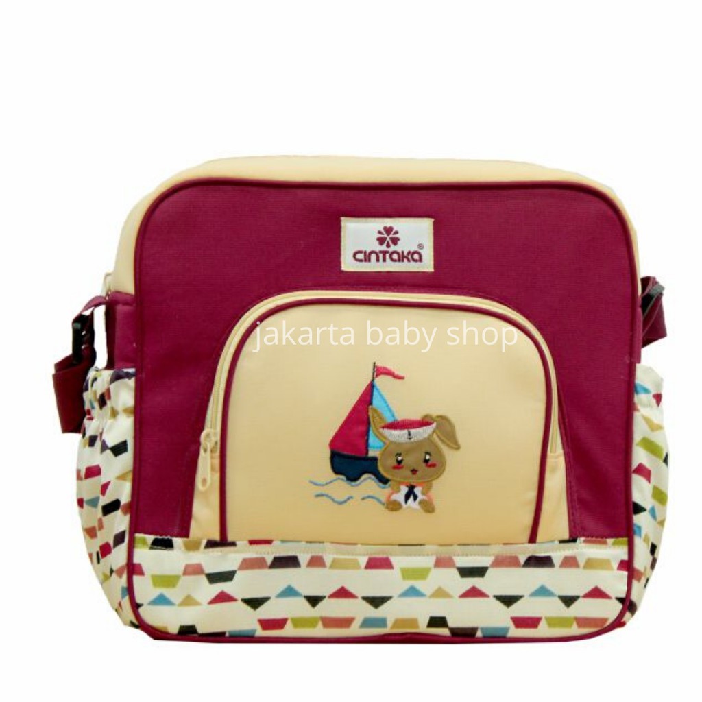 TAS BAYI KECIL SERI SAILOR SAKU BORDIR CINTAKA TCT2353