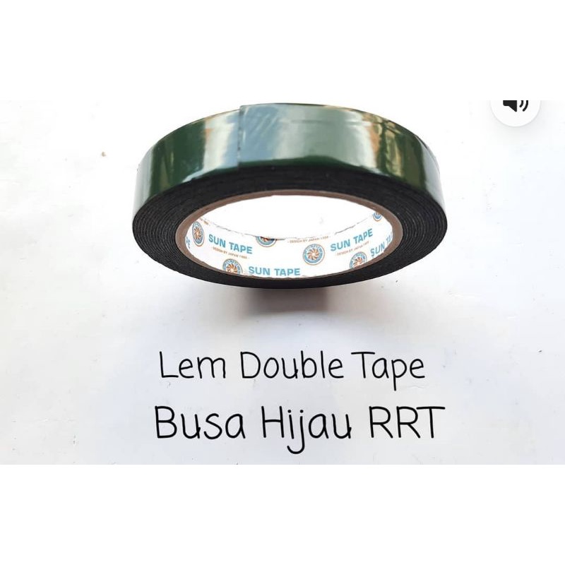

lem double tape rrt busa hijau.