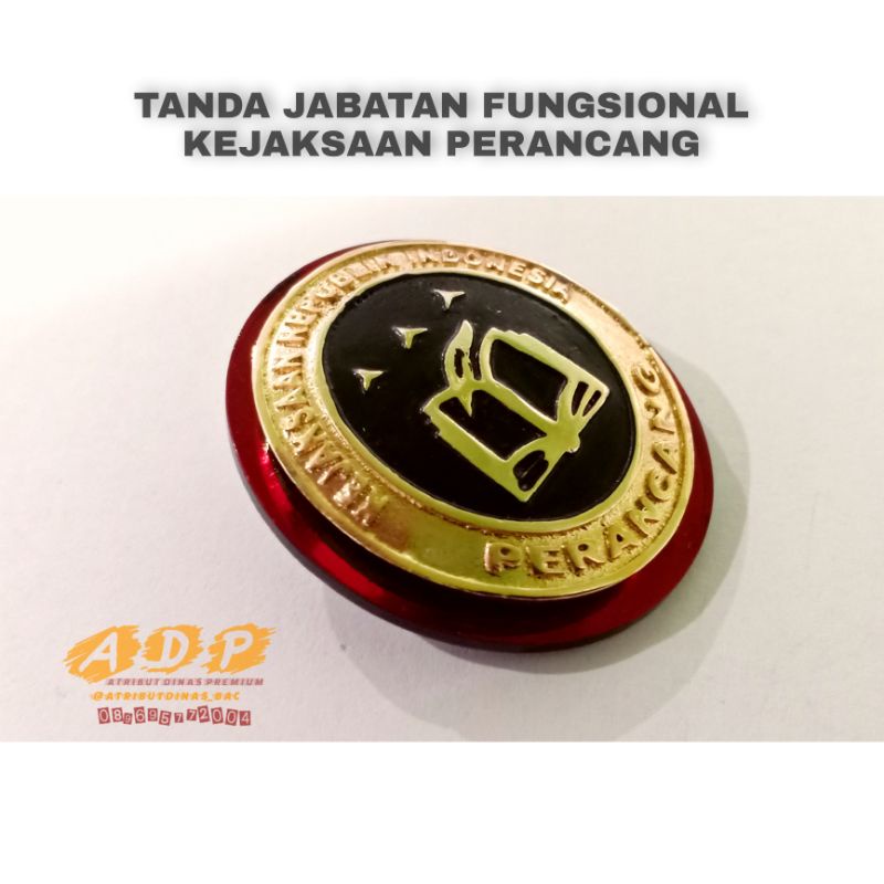Tanda Jabatan Fungsional Perancang Kejaksaan RI