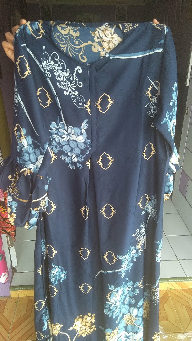 Gamis Ariana Maxi Motif | Fashion Muslim Wanita | Dress Muslim Wanita Busui Friendly All Size