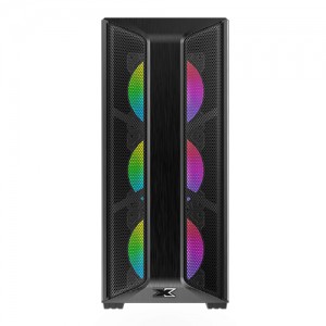 PC CASE Gaming XigmaTek Included 4 Fan TRIO - Casing Komputer TRIO ARGB A-RGB