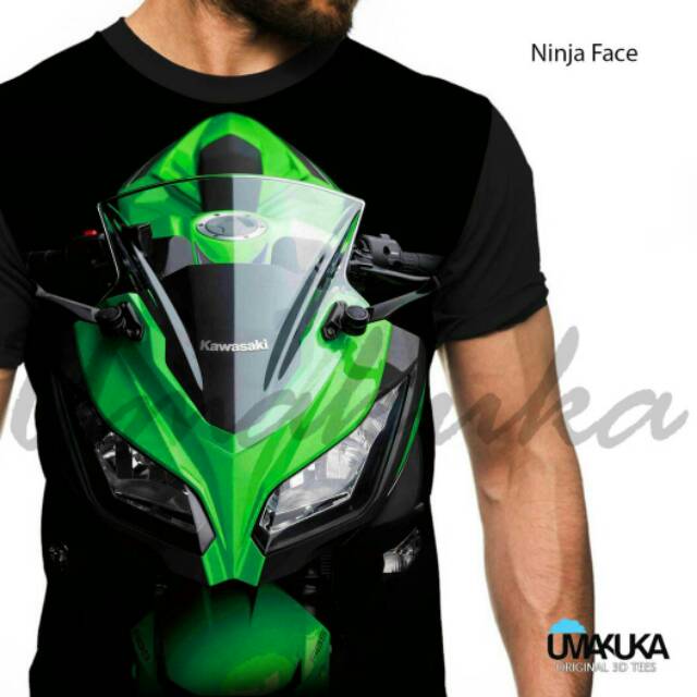 KAOS 3D NINJA FACE FULPRINT.