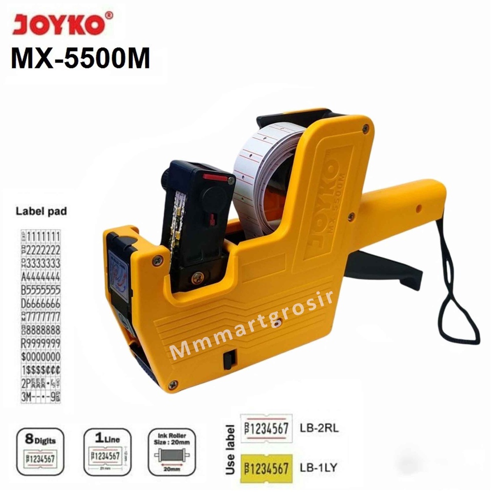 Joyko / Alat Label / Labeller MX-5500M / 1 Line 8 Digits