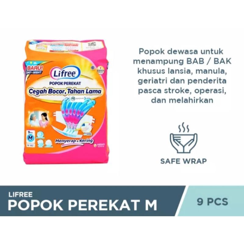 Lifree Popok Perekat Dewasa