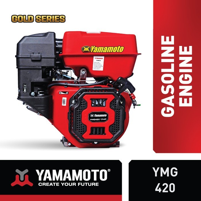 YAMAMOTO Mesin Penggerak Bensin / Gasoline Engine Gold Series YMG 420 ( 17 HP )