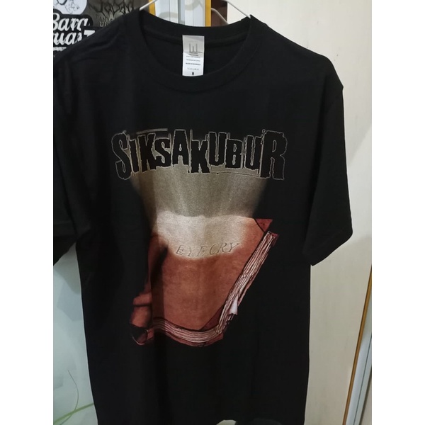 t-shirt - siksa kubur eye cry