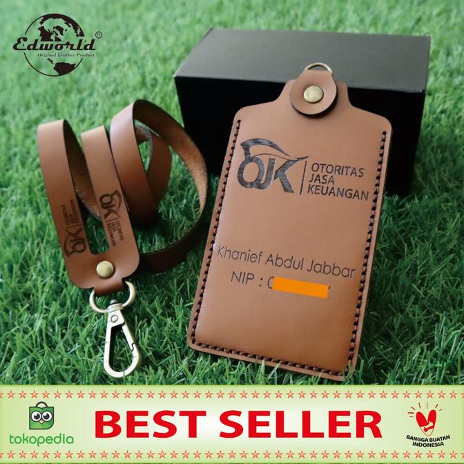 

BISA BAYAR DITEMPAT ID CARD HOLDER Dari Kulit Sapi Asli Model 1 Slot Card BIG SALE Kode 20