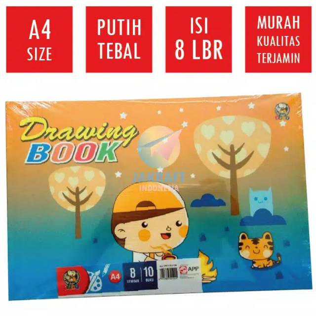 

BUKU GAMBAR A4 DODO / AL