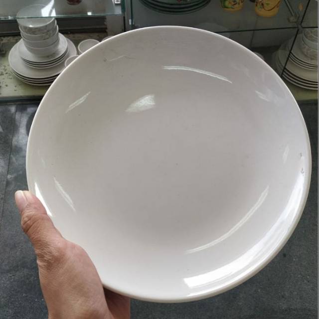 Piring Cekung Polos Bundar uk Sedang Shopee Indonesia Piring Cekung Polos Bundar uk Sedang Shopee Indonesia