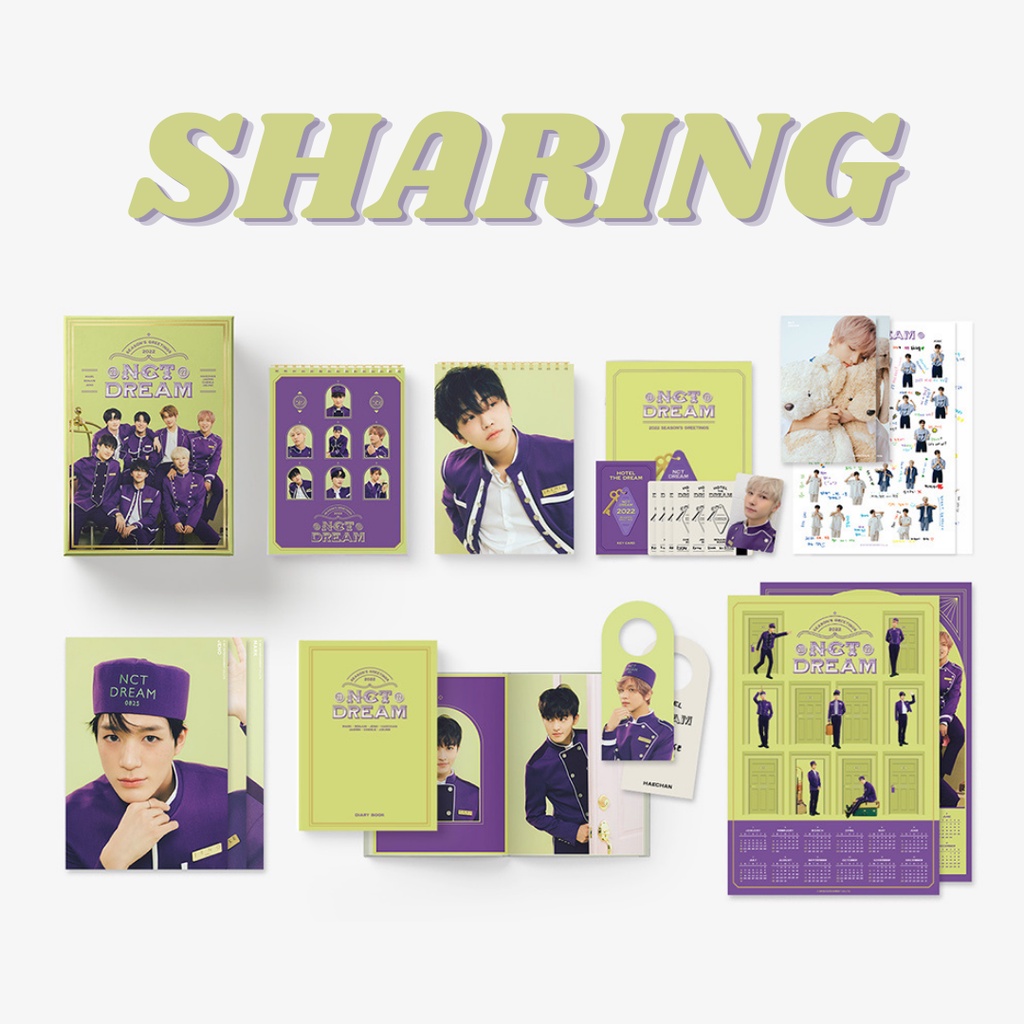 [READY] NCT DREAM: SEASON GREETING - Desk Calendar/Diary/Sticker/Mini Brochure/Folded Poster/Postcar