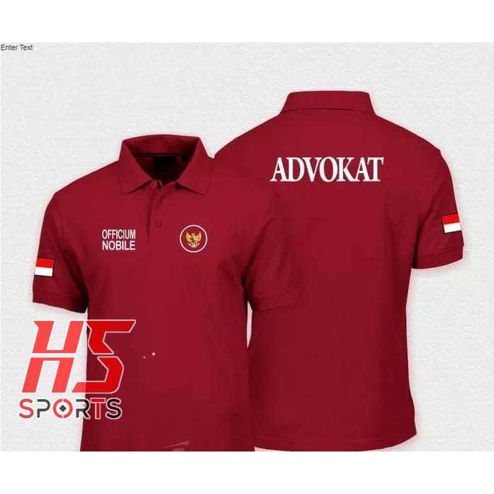 POLO ADVOKAT - BAJU POLO ADVOKAT - BAJU ADVOKAT OFFICUM NOBILE- BAJU KERAH ADVOKAT