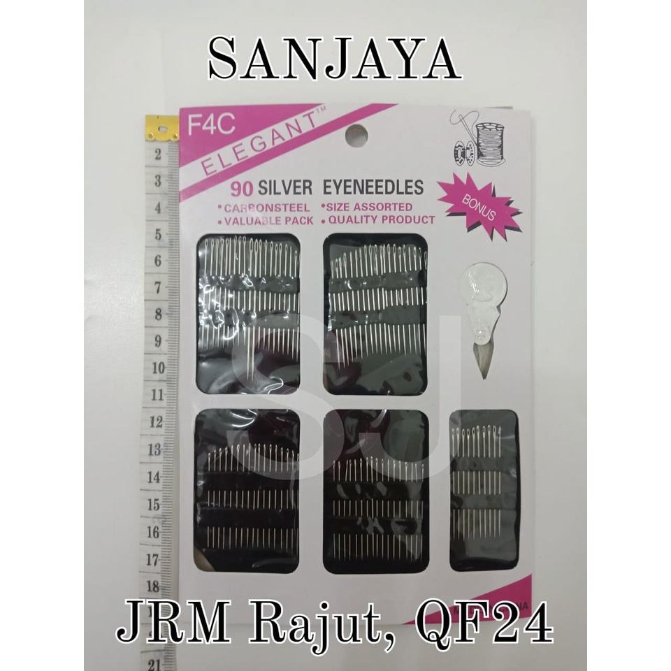 JARUM JAHIT TANGAN / JARUM JAHIT KECIL / SEWING NEEDLES / ALAT JARUM JAHIT ALUMINIUM / JARUM RAJUT QF24