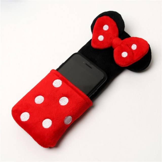 Sarung Cover Safety Belt seatbelt Minnie Mouse IMPORT