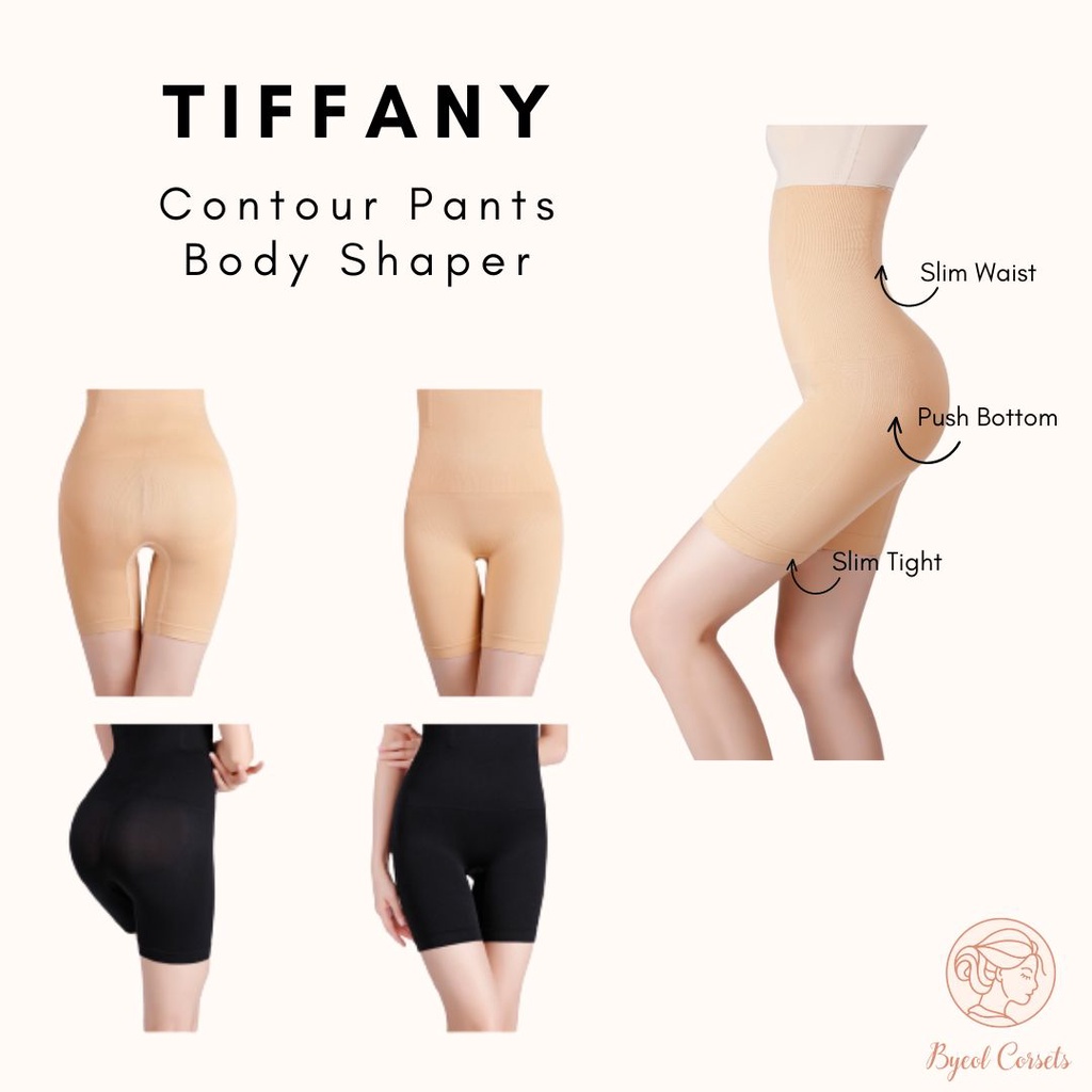 Byeol Corsets Tiffany Korset Celana Contour Pants Leg Shaper Shapewear Celana Pelangsing Perut dan Paha Body Shaper