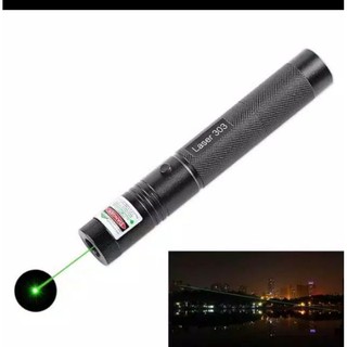 BISA COD] ORIGINAL Laser Pointer Hijau Recharge 303 10KM Terjauh Jarak Jauh Laser Ijo Leser Pointer