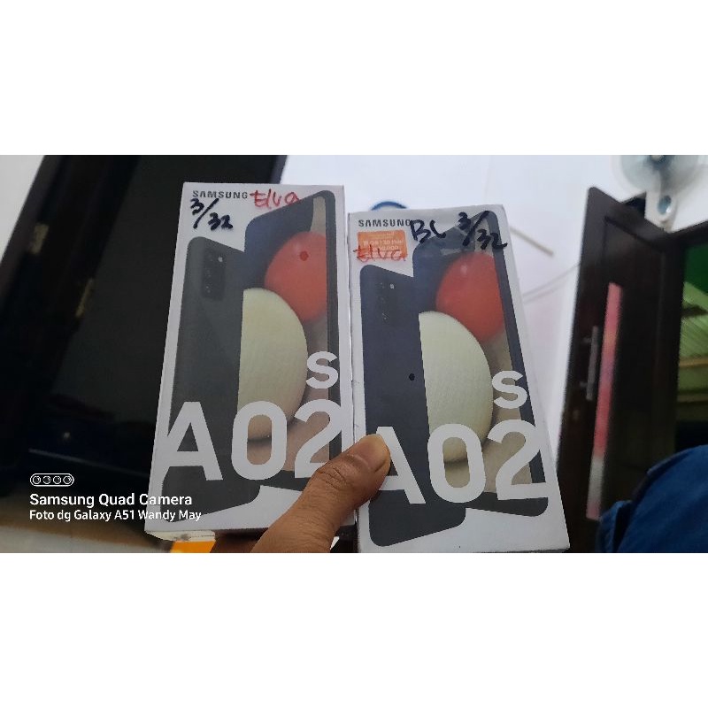 samsung a02s ram 3/32 garansi resmi sein