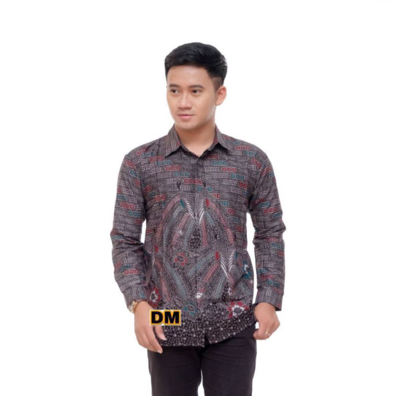 baju batik kemeja keren azmil size M L XL XXL TERMURAH