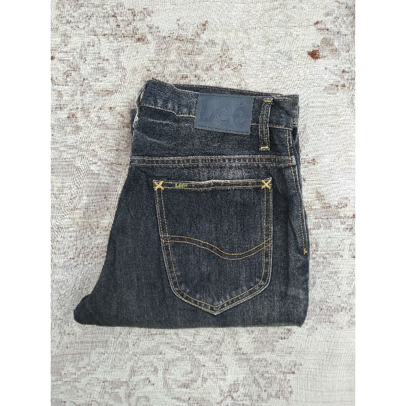 lee riders jeans second original dark grey