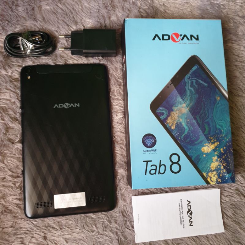 Tablet Advan Tab 8 8inch ram 3gb internal 16gb 3/16 second berkualitas