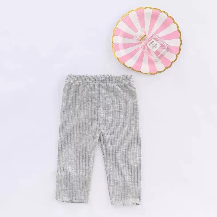 【Happy Baby】0-4Tahun celana legging anak perempuan Style 7/8 ( Syyle Gantung ) rajut Motif sesuai STOCK/RANDOM CK04