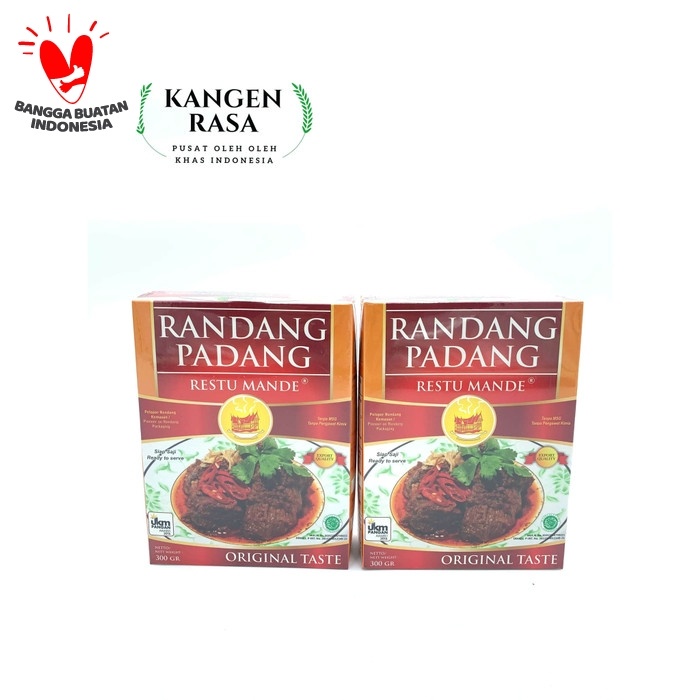 

Rendang Restu Mande : Rendang Sapi Original 300gr - BARU