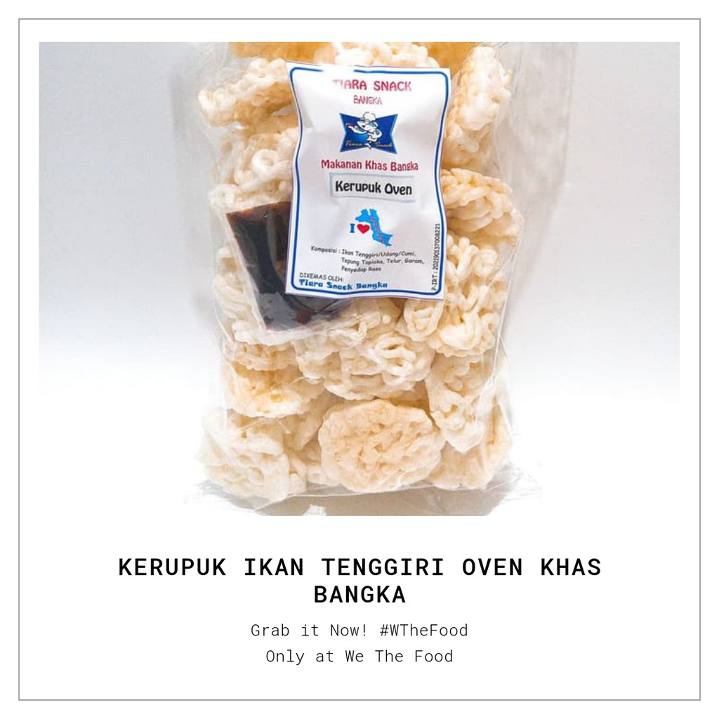 

Kerupuk Ikan Tenggiri Oven Khas Bangka / Kerupuk Bangka