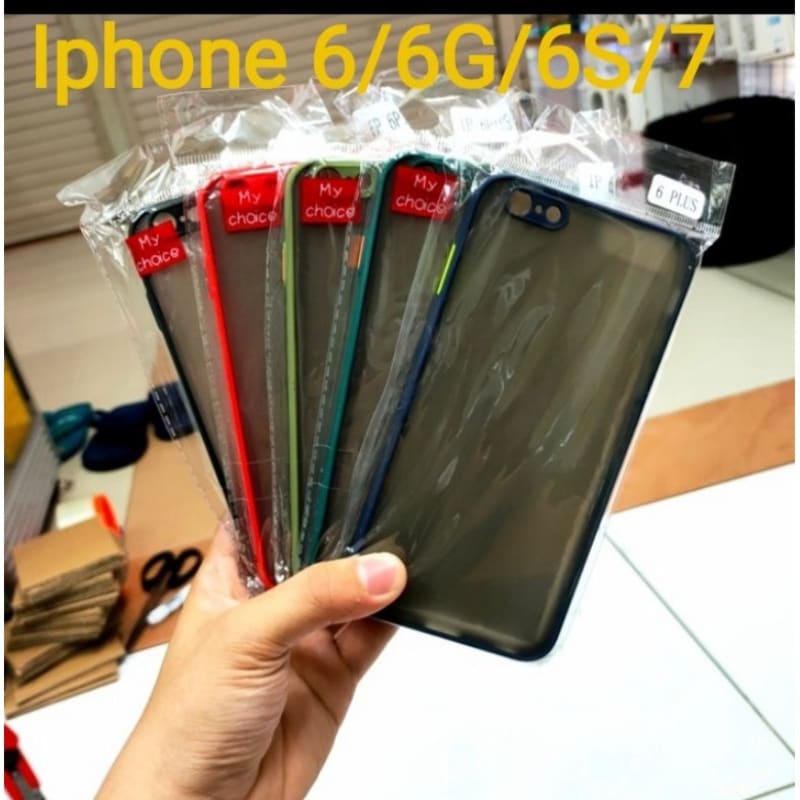CASING APPLE IPHONE 6G/6S 6PLUS/6S PLUS SOFTCAS IPHONE TERBARU MY CHOICE