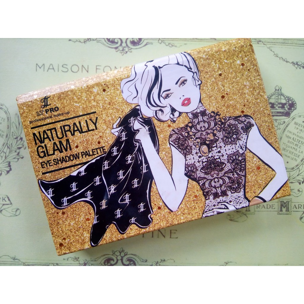 LT Pro Naturally Glam Eyeshadow Palette