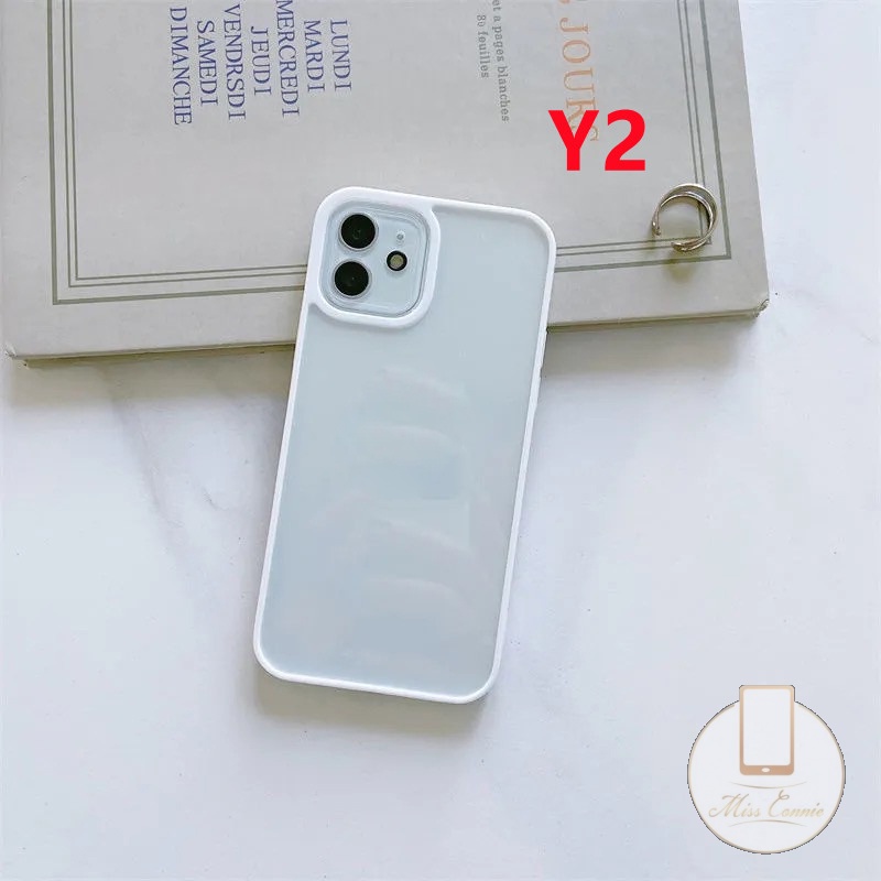 Soft Case Pelindung Kamera Bahan Silikon Warna Macaron 5 Untuk iPhone 11 12 13 Pro MAX 6 6s 7 8 Plus X XR XS MAX SE 2020