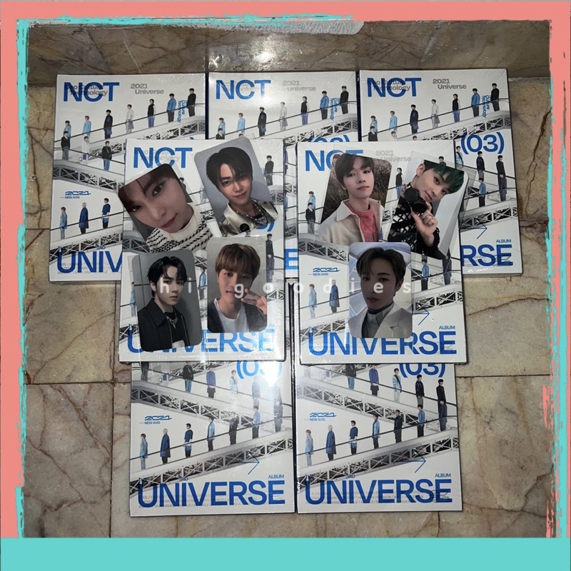 [READY STOCK] ALBUM PHOTOBOOK UNIVERSE SELAED FANSIGN MECIMA MURAH MARK DOYOUNG RENJUN JAEMIN