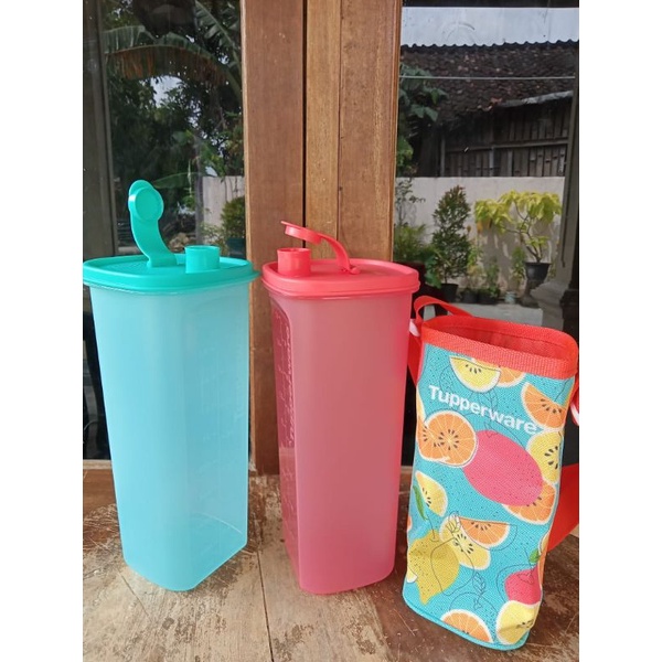 Botol minum slim line 2 liter tupperware