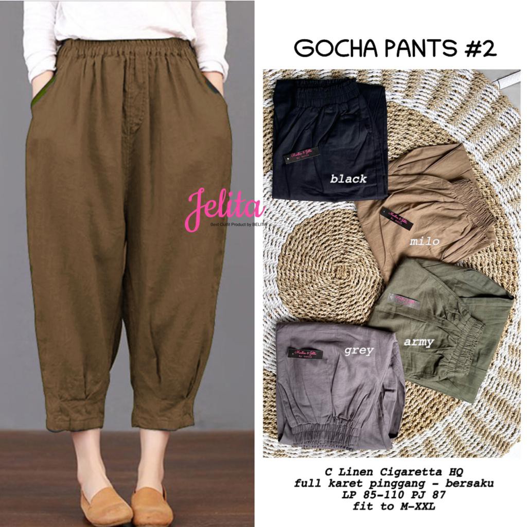 gocha pants #2 celana bahan by jelita