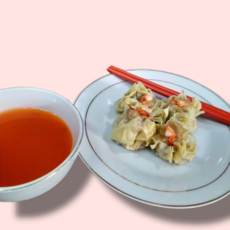 

4 pcs Dimsum Ayam Udang Saus Original Siap Saji