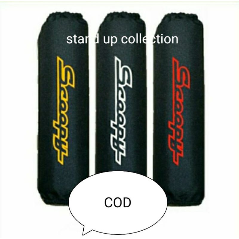 cover shock breker atau sarung sok motor belakang honda Beat Vario PCX ADV Scoopy bahan waterproof