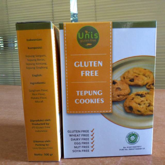 

Tepung Cookies Gluten Free 500gr